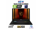 New Laptop MSI Vector 18 HX A2XWJG Intel® Core™ Ultra 9 275HX 24 Core NVIDIA RTX 5090 24GB GDDR7, 64 GB DDR5, 2TB SSD, 18" QHD+ (2560 x 1600) 240Hz IPS, Windows 11 Home, Intel® Killer™ BE Wi-Fi 7 + Bluetooth 5.4 - Cosmos Gray